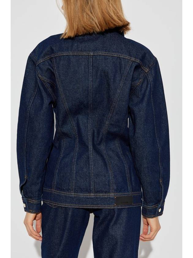 Aeron Denim Jacket Roisin, Women's, Navy Blue - AERON - BALAAN 4