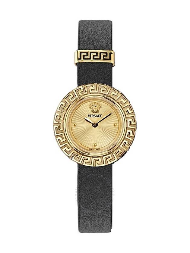 Versace La Greca Quartz Gold Dial Ladies Watch VE8C00224 - VERSACE - BALAAN 1