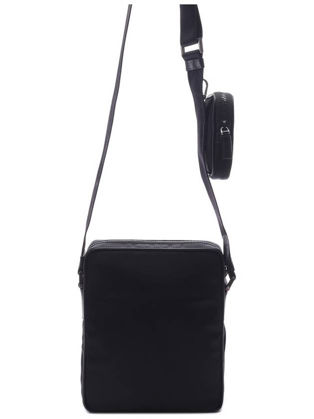 triangle logo re-nylon cross bag black - PRADA - BALAAN 5