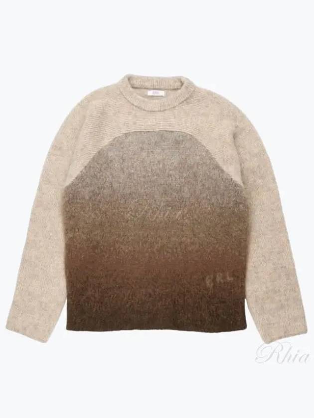 RL Gradient Rainbow Sweater Knit Brown 07N201 Gradient - ERL - BALAAN 1