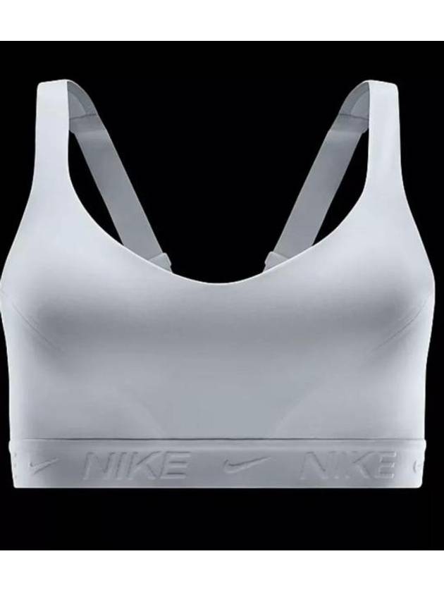 Indie Light Support Padded Adjustable Bra White - NIKE - BALAAN 2