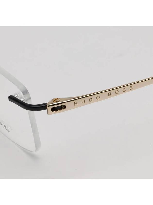 Hugo Boss titanium rimless glasses frame BOSS1266B 003 ultra light - HUGO BOSS - BALAAN 5