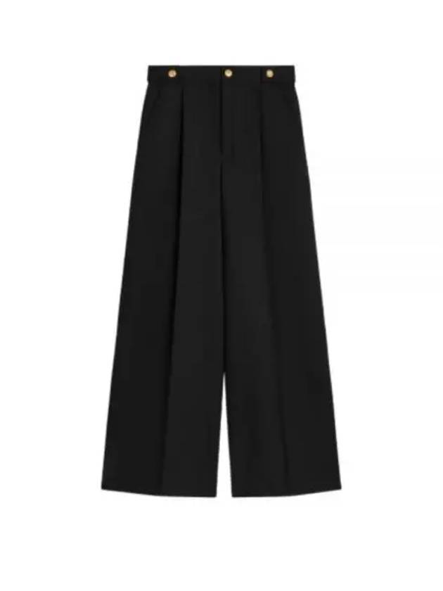 C line Trousers Black - CELINE - BALAAN 2