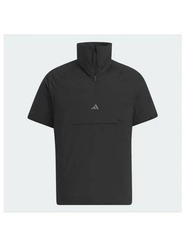 adidas GOLF down short sleeve anorak IM7233 - ADIDAS GOLF - BALAAN 1