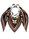 Ultimate Monogram Square Scarf Black - LOUIS VUITTON - BALAAN 4