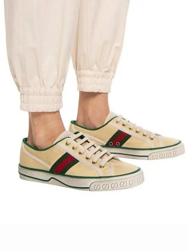 Tennis 1977 Low-Top Sneakers Ivory - GUCCI - BALAAN 5