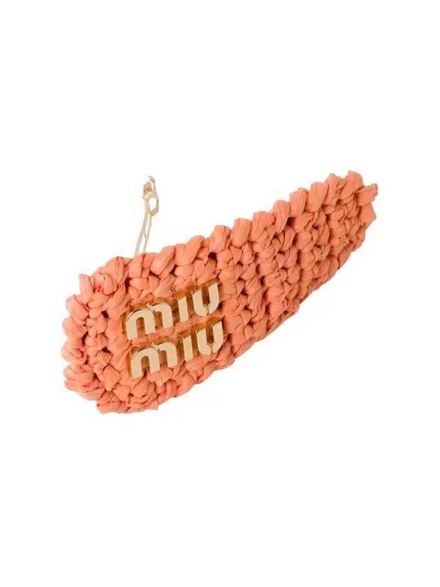 Woven Fabric Hair Clip Tulip Women 5IF092 2F73 F03QK - MIU MIU - BALAAN 4