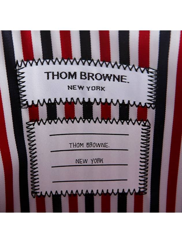 Medium Document Holder Clutch Bag Black - THOM BROWNE - BALAAN 7