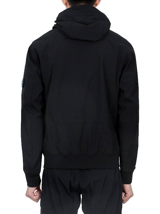 Shell R Hooded Jacket Black - CP COMPANY - BALAAN 6