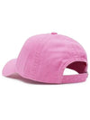 Logo Cotton Ball Cap Pink - GANNI - BALAAN 4