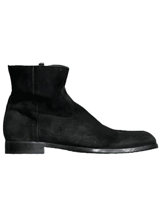 Floyd Suede Ankle Boots Black - BUTTERO - BALAAN 1