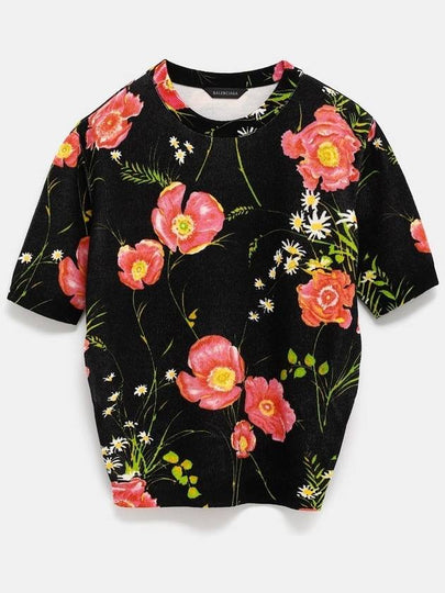 floral print knit top 769523T1679 - BALENCIAGA - BALAAN 2