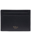 Continental Classic Small Grain Leather Card Wallet Black - MULBERRY - BALAAN 5