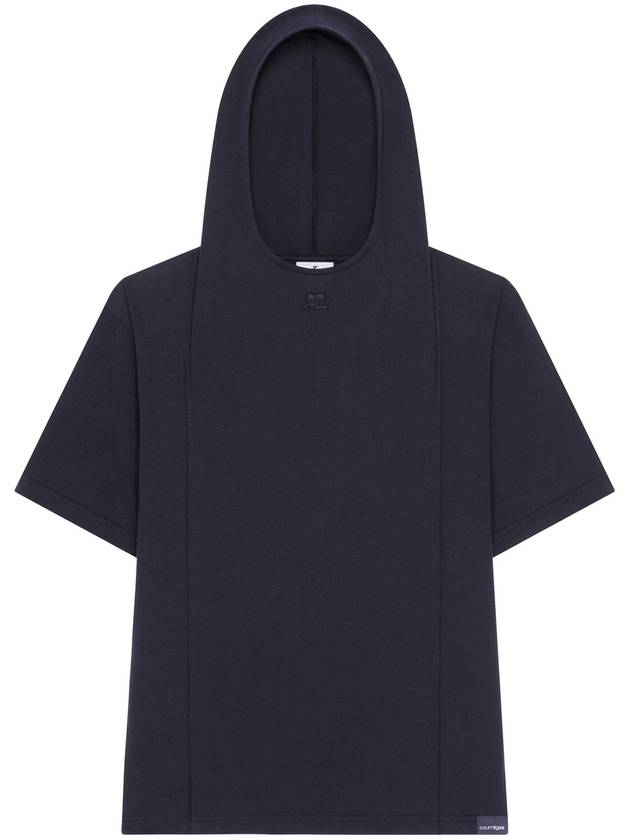 hooded T-shirt - COURREGES - BALAAN 1