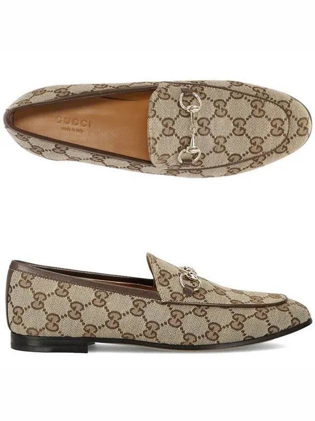 Jordan Ebony Original GG Canvas Loafer Beige - GUCCI - BALAAN 2