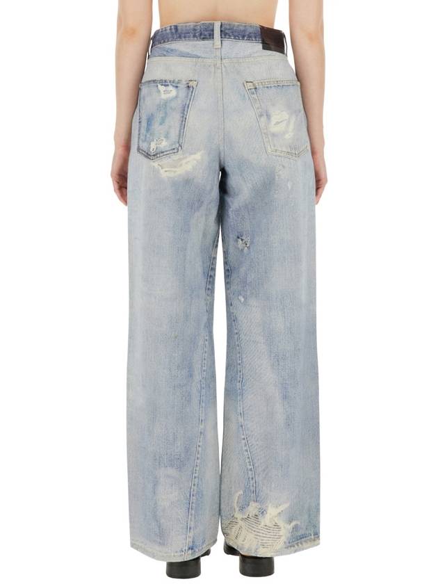 Women's Full Cut Digital Jeans Blue - OUR LEGACY - BALAAN 4