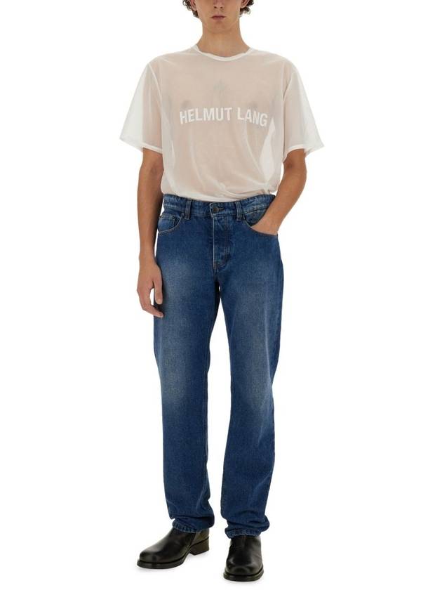 Helmut Lang T-Shirt With Logo - HELMUT LANG - BALAAN 7