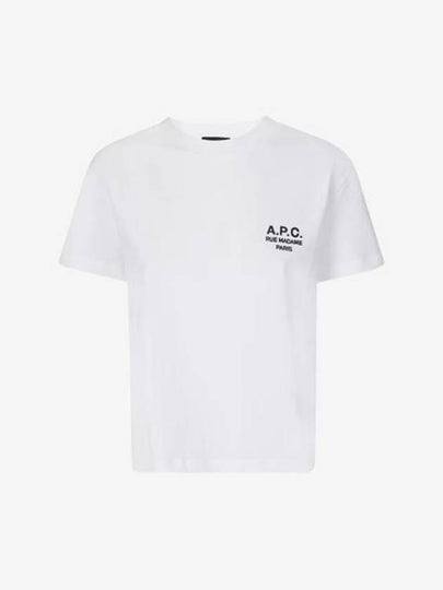 Boxy Rue Madame Short Sleeve T-Shirt White - A.P.C. - BALAAN 2