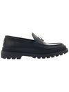 Explorer Smooth Calfskin Loafers Black - DIOR - BALAAN.