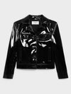 Patent LAMBSKIN Straight Fit Jacket 2EL09842A 38NO B0011345101 - CELINE - BALAAN 2