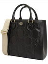 Women's Matelasse Tote Bag Black - GUCCI - BALAAN 4