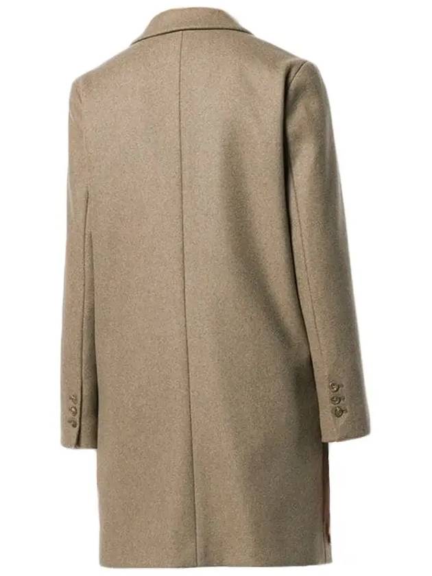 Wool Single Coat Taupe - A.P.C. - BALAAN 3