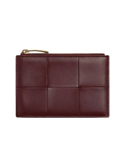 Bottega Veneta 765460VCQCB2149 ZIPPED CARD HOLDER CASSETTE - BOTTEGA VENETA - BALAAN 1