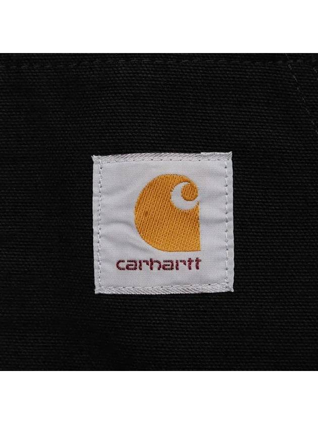 24SS Logo Patch Active Jacket Black I032939 8901 - CARHARTT - BALAAN 4