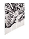 Animalier Print Silk Scarf White Black - SALVATORE FERRAGAMO - BALAAN 2