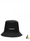 Logo Bucket Hat Black - GIVENCHY - BALAAN 2