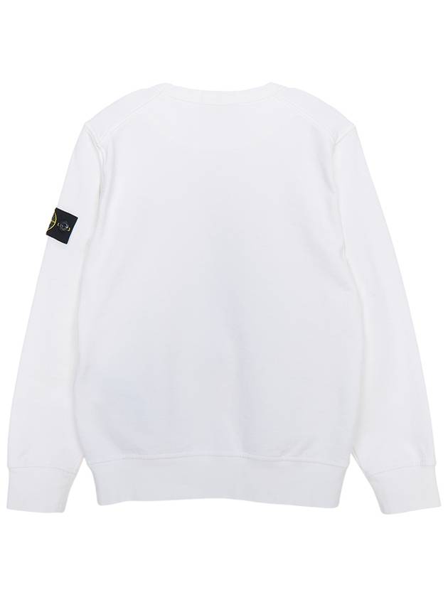 Kids Wappen Patch Crew Neck Sweatshirt White - STONE ISLAND - BALAAN 3