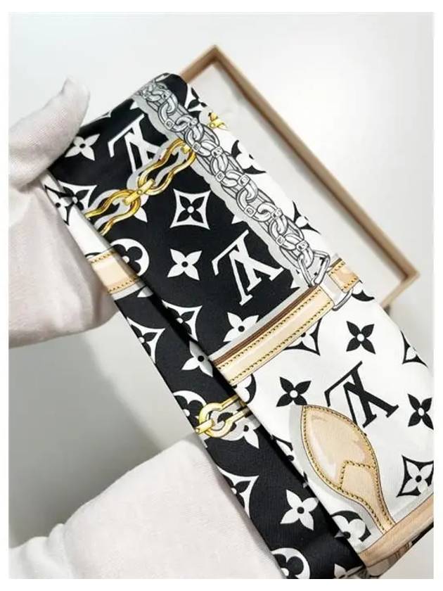 Monogram Confidential Scarf Black - LOUIS VUITTON - BALAAN 8