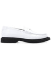 Men's Teddy Penny Loafer White - SAINT LAURENT - BALAAN.