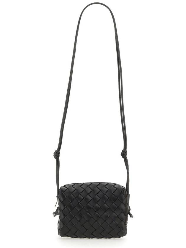 Loop Camera Mini Cross Bag Black - BOTTEGA VENETA - BALAAN 3