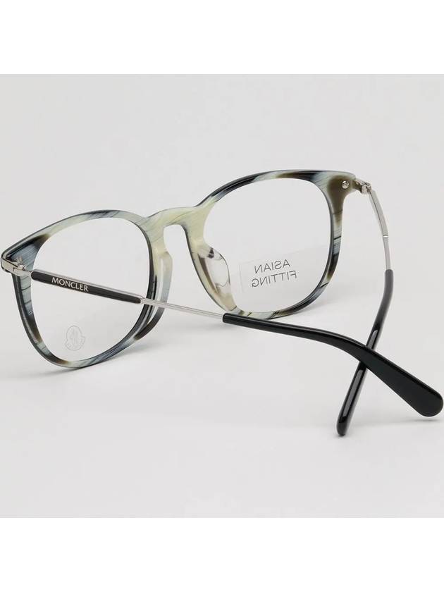 Eyewear Round Eyeglasses Black - MONCLER - BALAAN 5