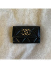 19 Gold Hardware Lambskin Flap Card Wallet Black - CHANEL - BALAAN 3