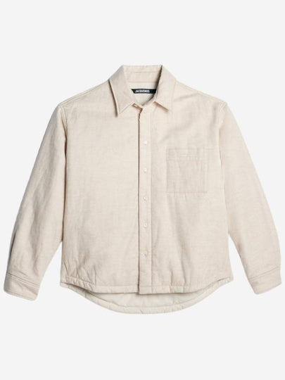 La Chemise Boulanger Puffed Overshirt Padded Light Beige - JACQUEMUS - BALAAN 2