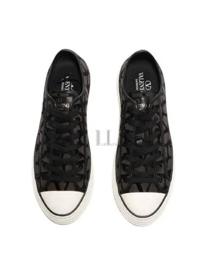 Iconographe Low Top Sneakers Brown - VALENTINO - BALAAN 2