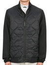 quilt hybrid padded jacket black - J.LINDEBERG - BALAAN 3