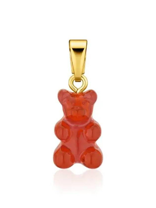 NOSTALGIA BEAR JELLY RED CLASSIC CONNECTOR WOMEN'S CHARM - CRYSTAL HAZE - BALAAN 2