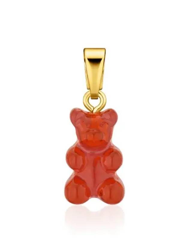 NOSTALGIA BEAR JELLY RED CLASSIC CONNECTOR WOMEN'S CHARM - CRYSTAL HAZE - BALAAN 2