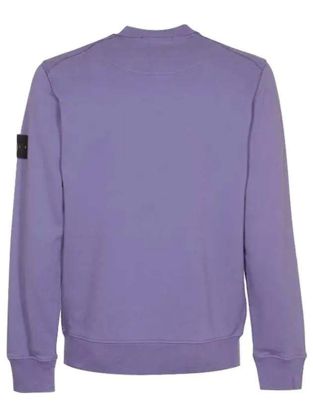 Wappen Patch Garment Dyed Sweatshirt Lavender - STONE ISLAND - BALAAN 3