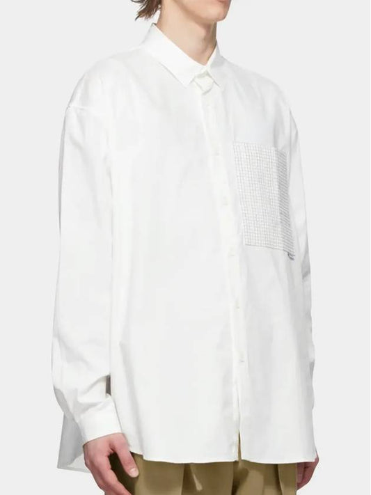 Shirt Men's Oversized White MS06DC064 - SUNNEI - BALAAN 2
