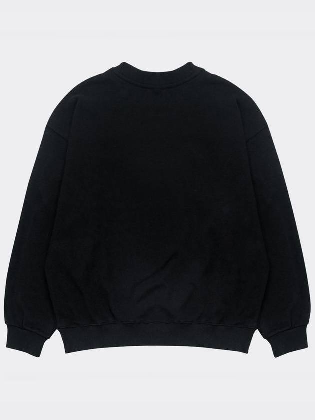 Riso Graphic Birphin Bird Dolphin Sweatshirt Black - AOX - BALAAN 6