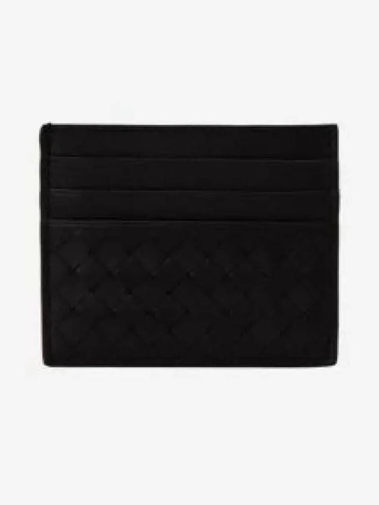 Intrecciato Classic Card Wallet Black - BOTTEGA VENETA - BALAAN 2