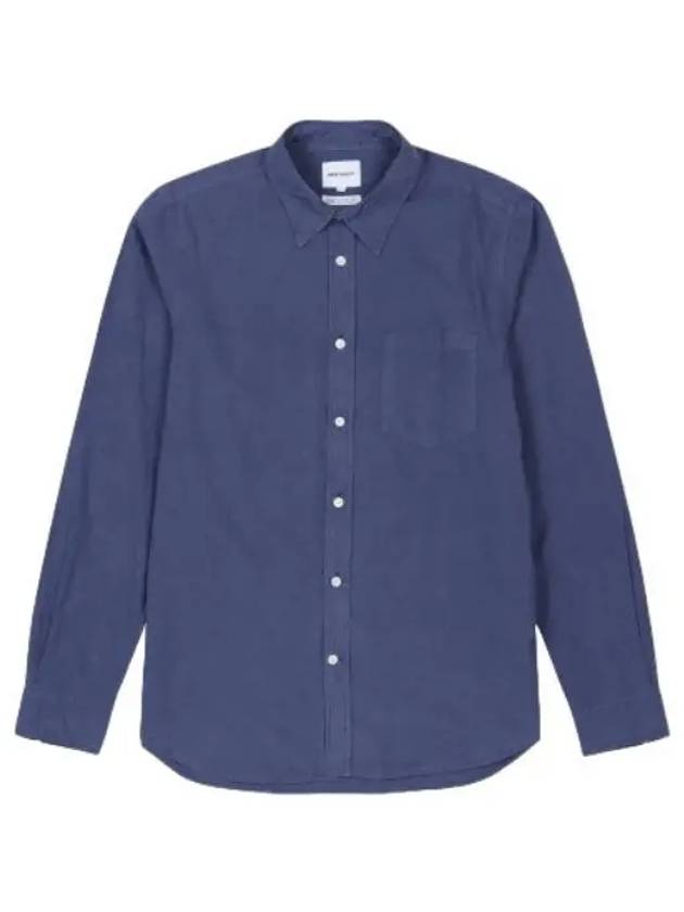 Oswald Tencel Shirt Calcite Blue - NORSE PROJECTS - BALAAN 1