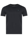 Face Patch Short Sleeve T-Shirt Black - ACNE STUDIOS - BALAAN 2