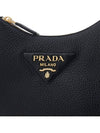 Vitello Dino Leather Shoulder Bag Black - PRADA - BALAAN 7