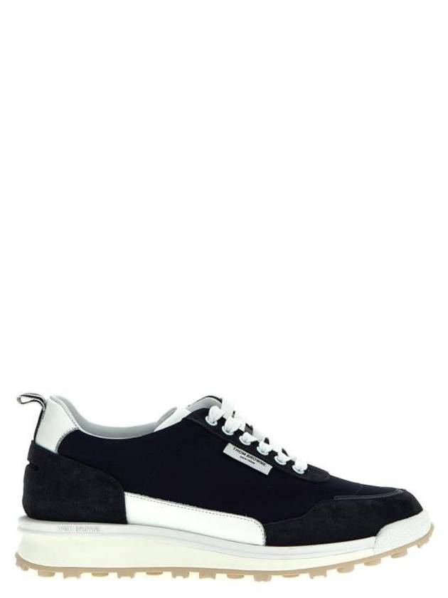 Eco Trainer Nylon Low Top Sneakers Blue - THOM BROWNE - BALAAN 2