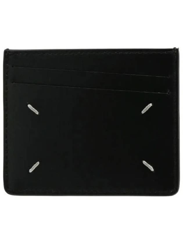 Maison Margiela Signature Stitch Calfskin Card Wallet SA1VX0009 P4745 T8013 - MAISON KITSUNE - BALAAN 1